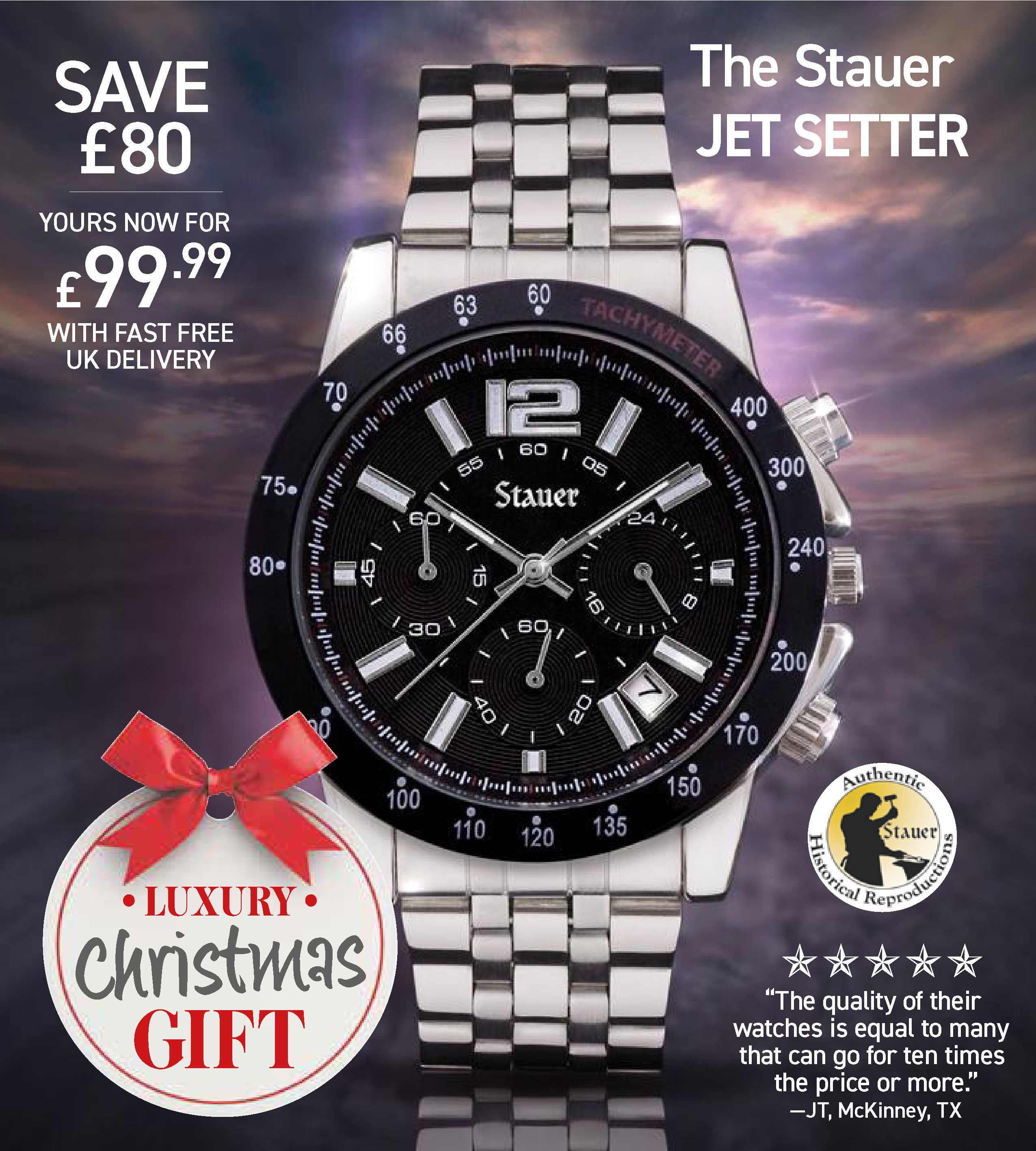 Stauer jetsetter store chronograph watch reviews